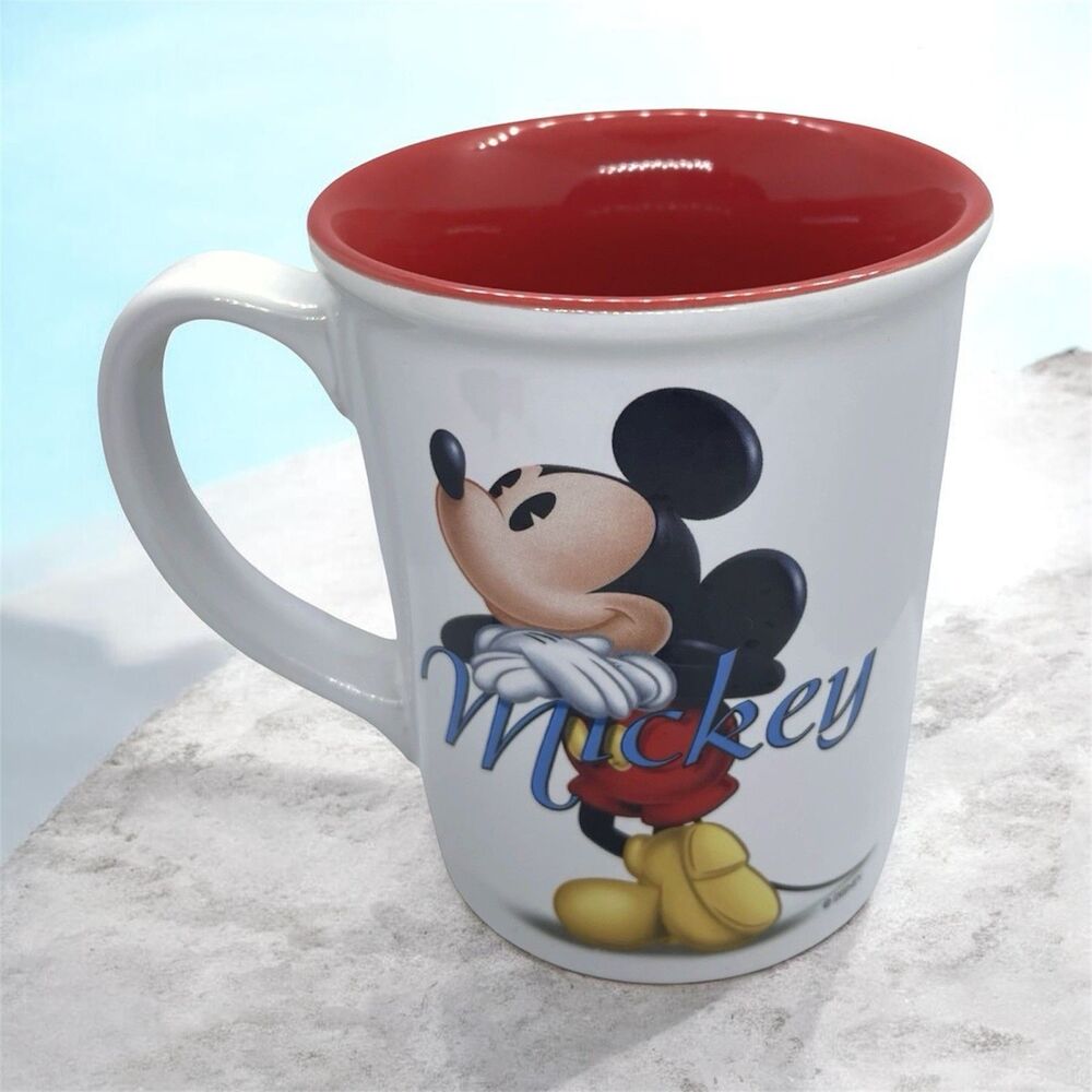 Vintage Disney Store Classic Mickey Mouse Oversized Coffee Mug (16 oz)
